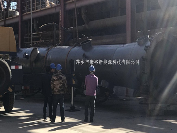 青海盐湖现场安装硫酸干燥二塔